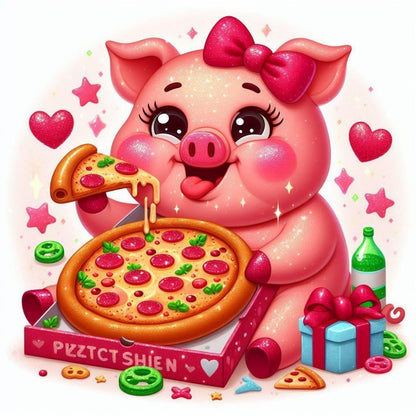 Pig | Diamond Painting