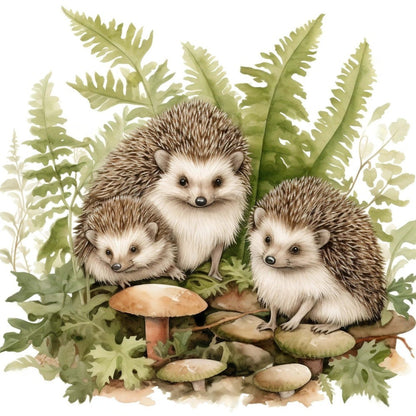 Hedgehog | Diamond Painting