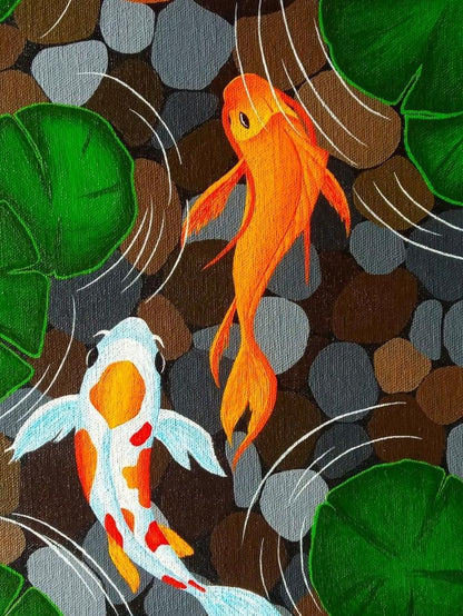 Koi Fish | Diamond Painting