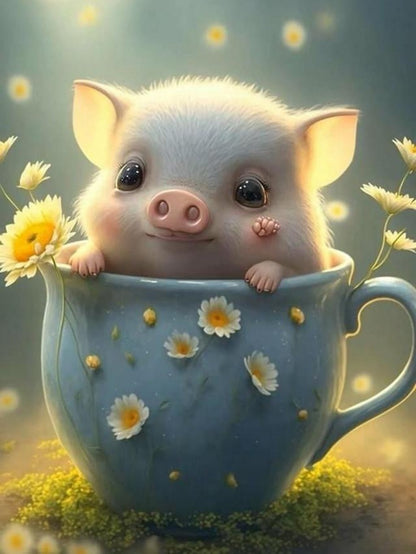 Pig | Diamond Painting