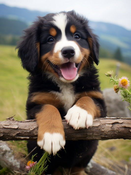 Bernese Mountain Dog | Diamond Painting