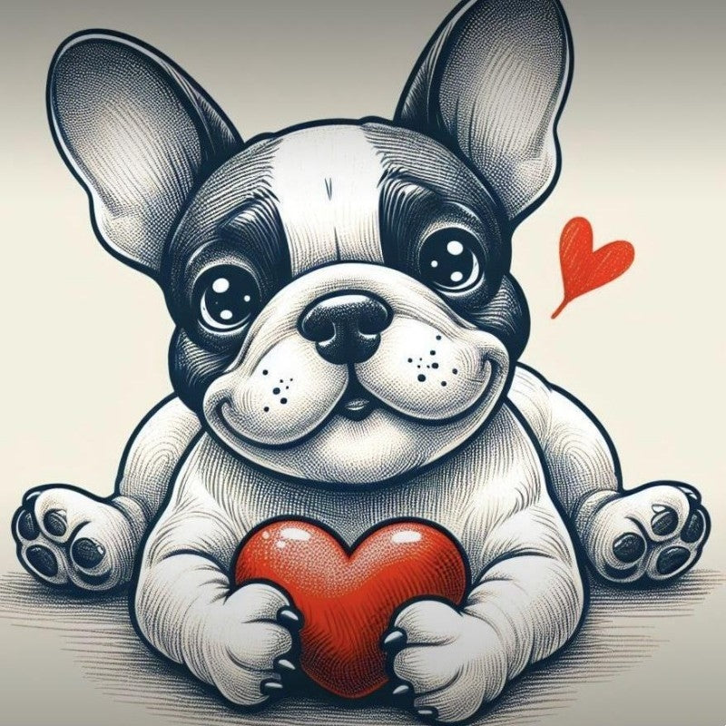 French Bulldog Dog | Diamond Painting