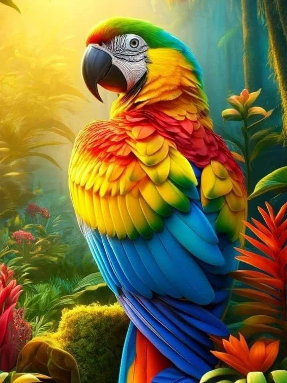 Macaw | Diamond Painting