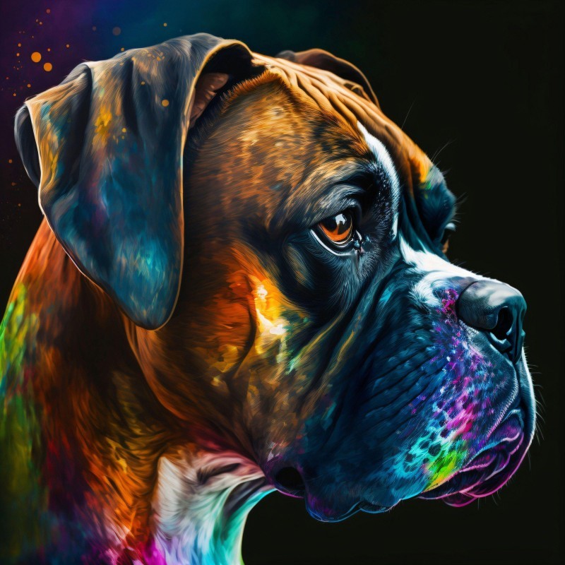 Boxer Dog | Diamond Painting