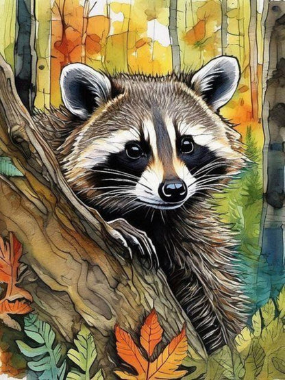 Raccoon | Diamond Painting