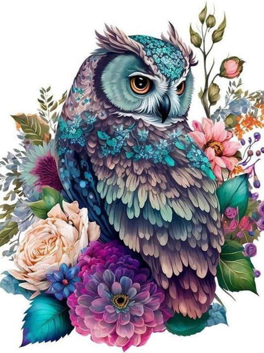 Colorful Owl | Diamond Painting