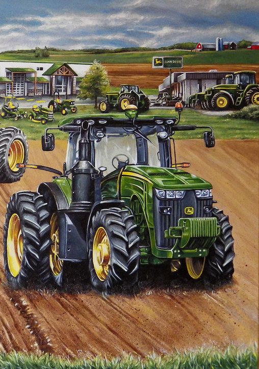 Tractor | Diamond Painting