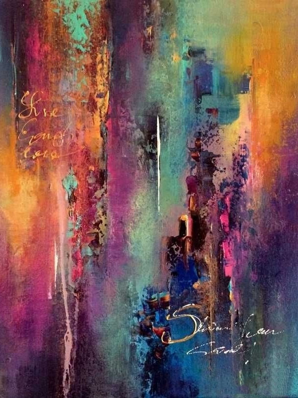 Abstract | Diamond Painting