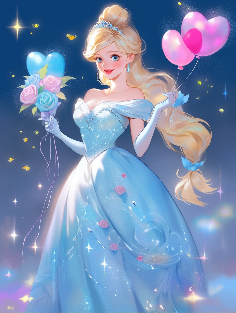 Beautiful Princess | Diamond Painting