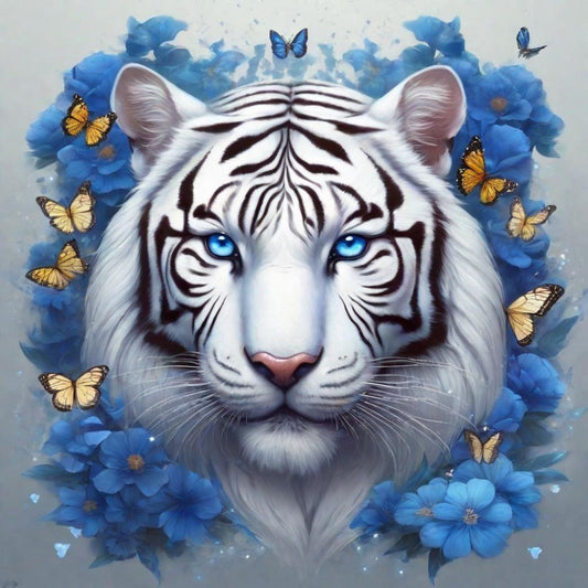 White Tiger | Diamond Painting