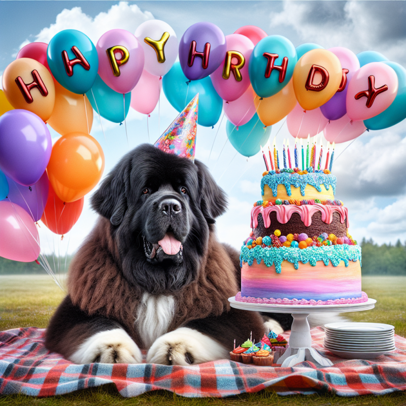 Newfoundland Dog | Diamond Painting