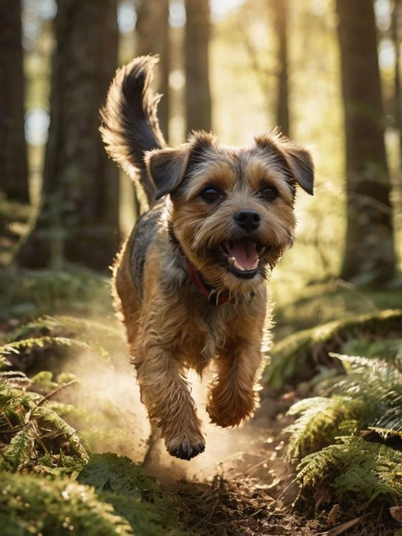 Dog Border Terrier | Diamond Painting