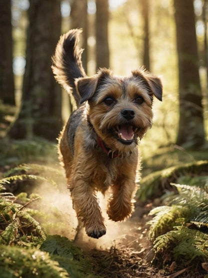 Dog Border Terrier | Diamond Painting