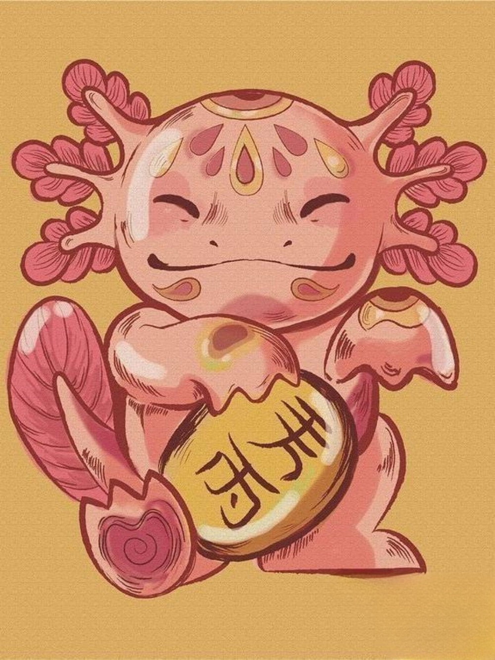 Axolotl | Diamond Painting
