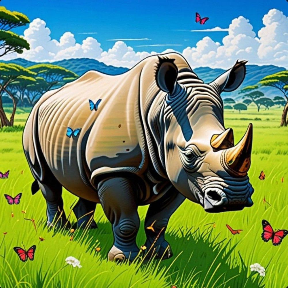 Rhino | Diamond Painting