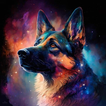 Dog German Shepherd | Diamond Painting