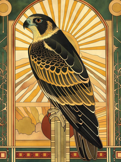 Falcon | Diamond Painting