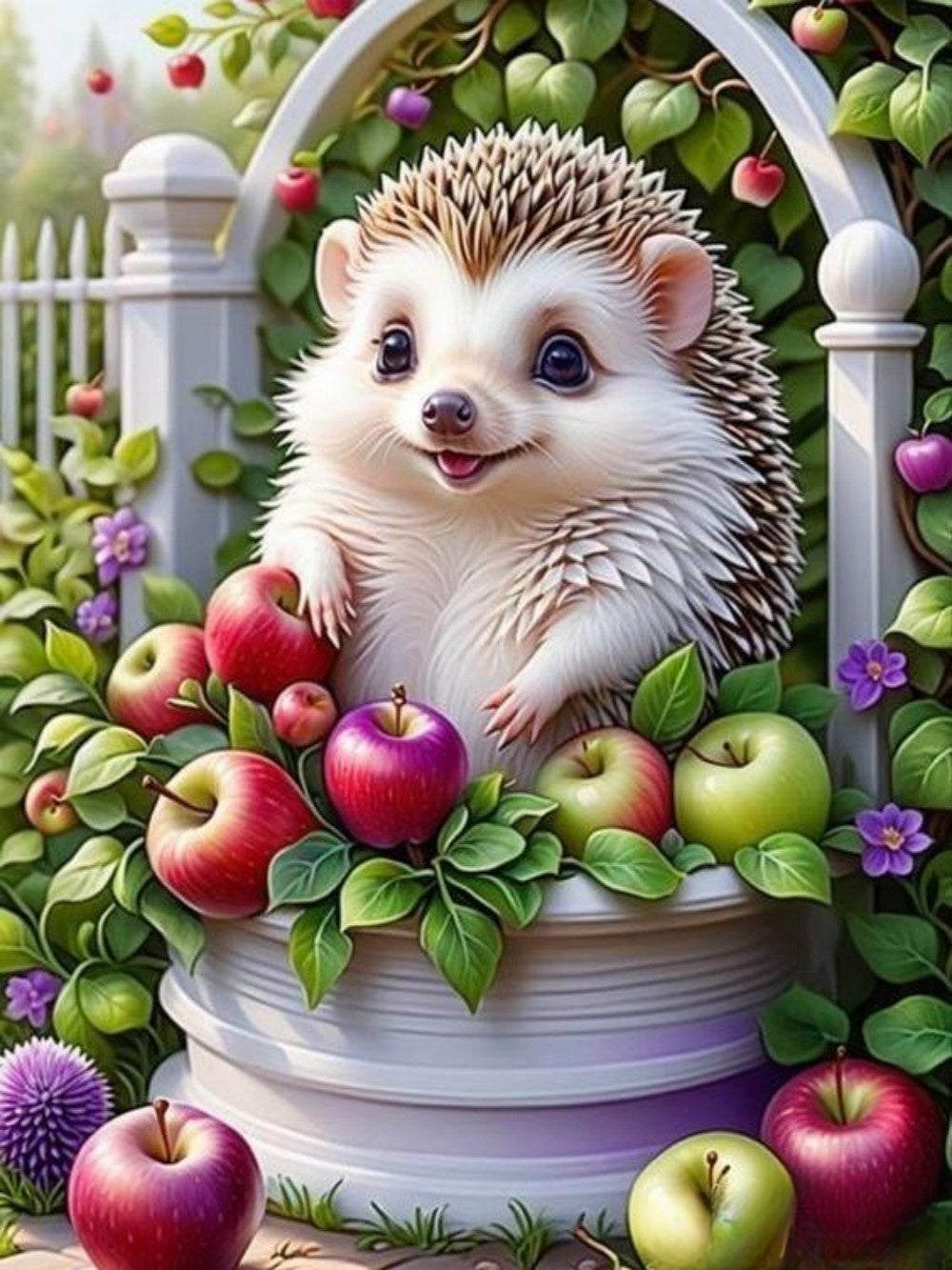 Hedgehog | Diamond Painting