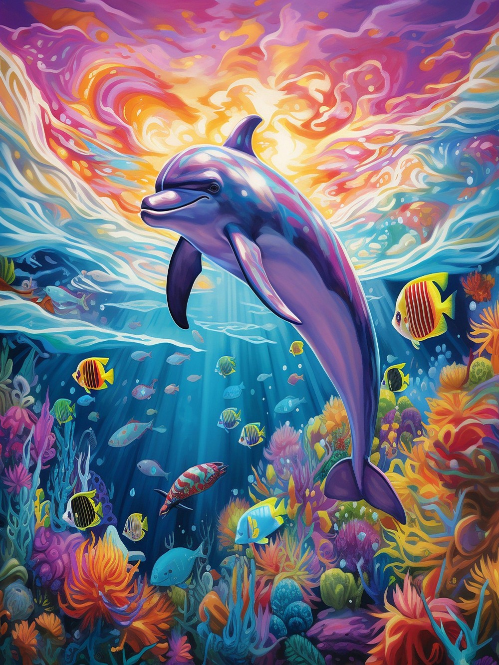 Dolphin | Diamond Painting