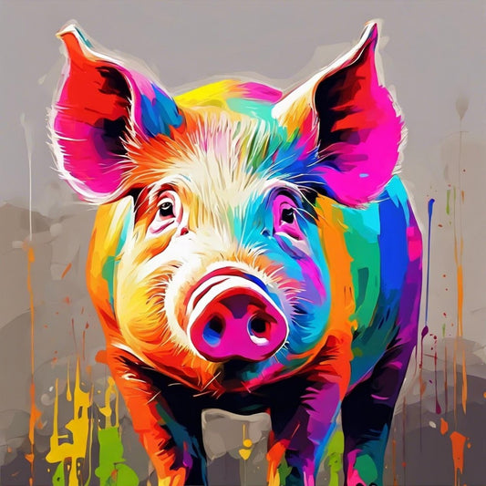 Pig | Diamond Painting