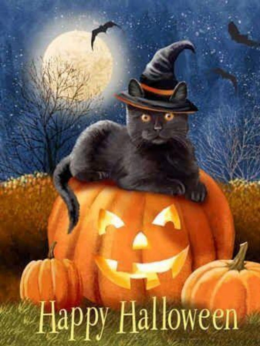 Halloween Cat | Diamond Painting