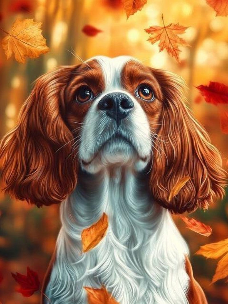 Dog Cavalier King Charles Spaniel | Diamond Painting