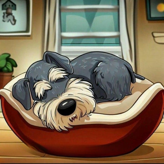 Dog Schnauzer | Diamond Painting