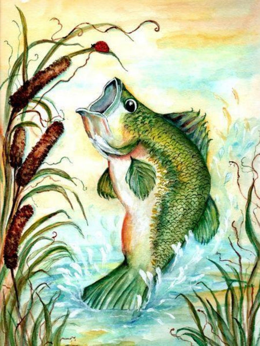 Bass Fish | Diamond Painting