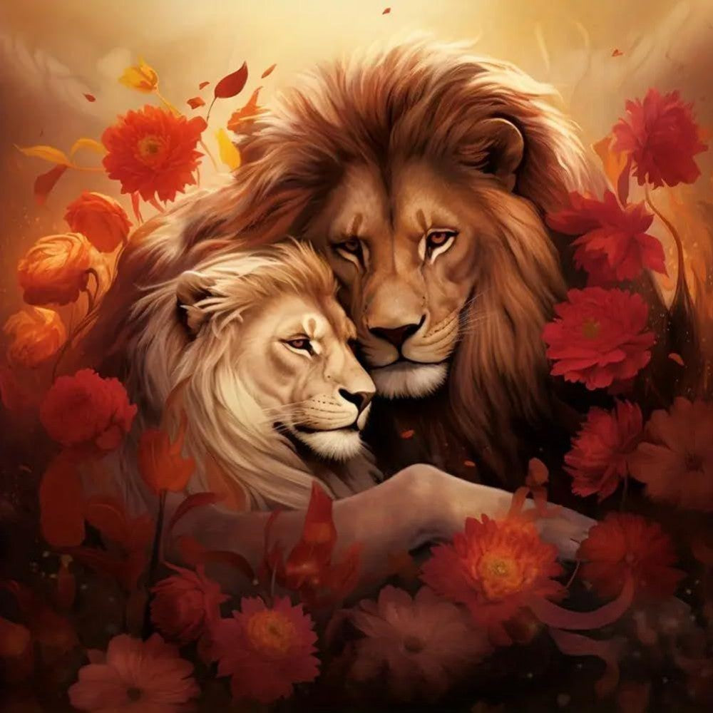 Lion | Diamond Painting