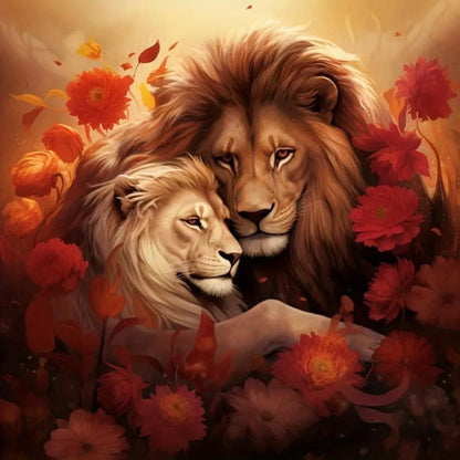 Lion | Diamond Painting