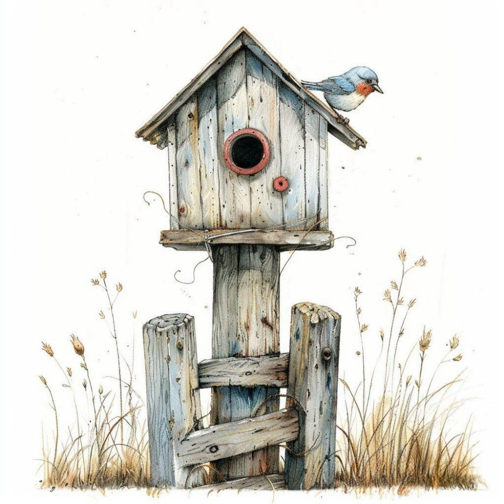 Bird House | Diamond Painting