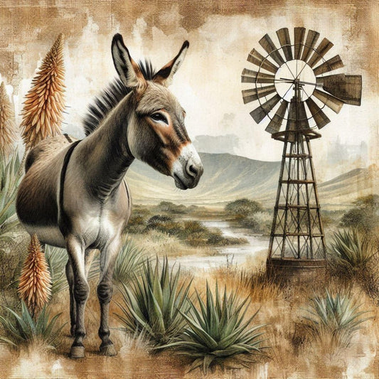 Donkey | Diamond Painting
