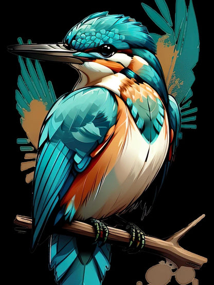 Kingfisher | Diamond Painting
