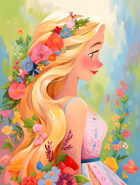 Beautiful Princess | Diamond Painting