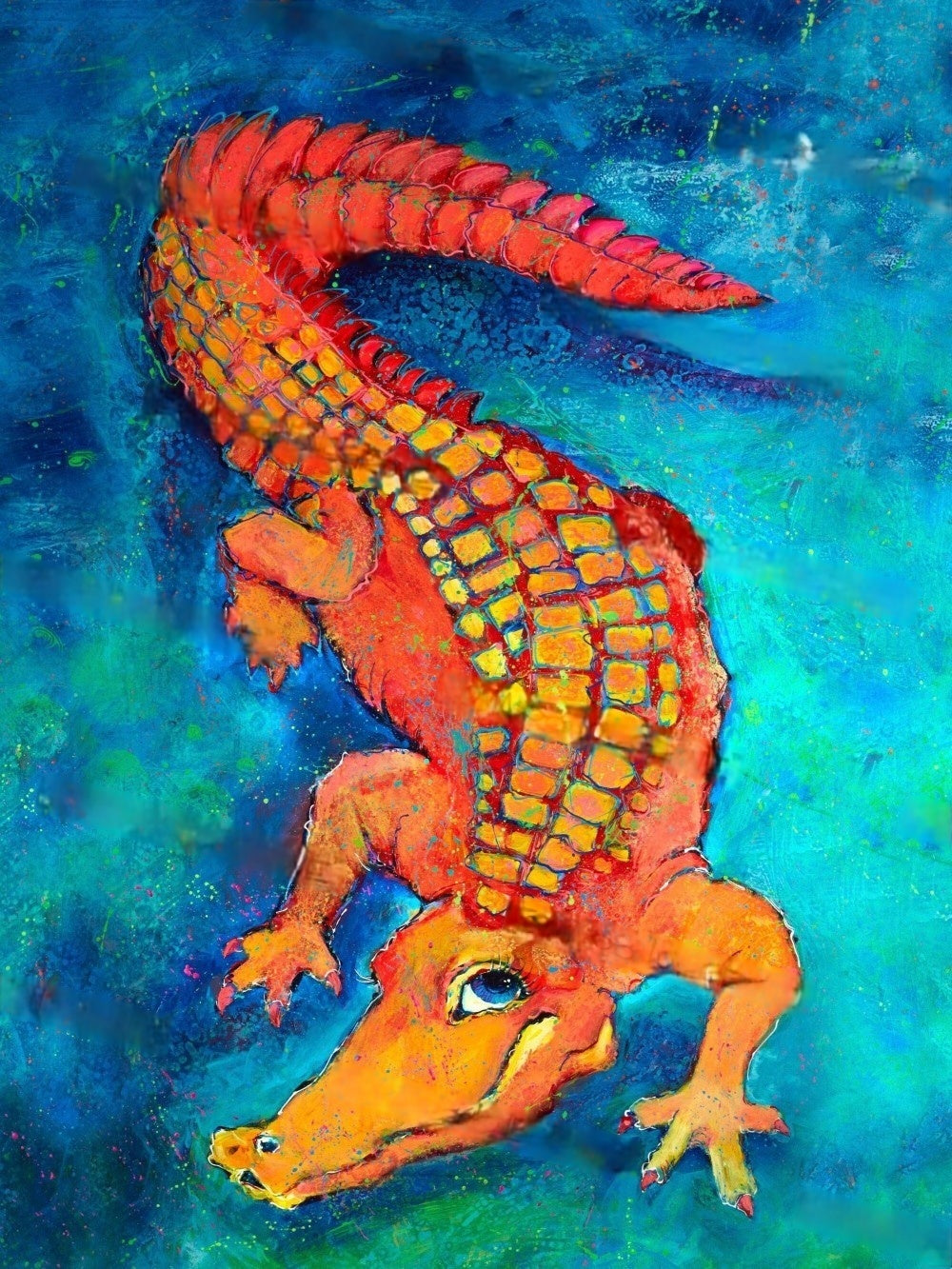 Alligator | Diamond Painting