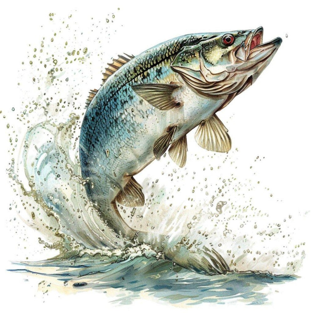Bass Fish | Diamond Painting