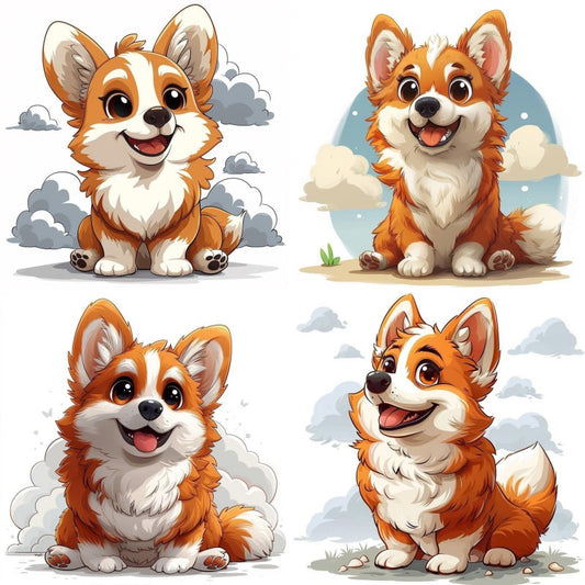 Corgi Dog | Diamond Painting