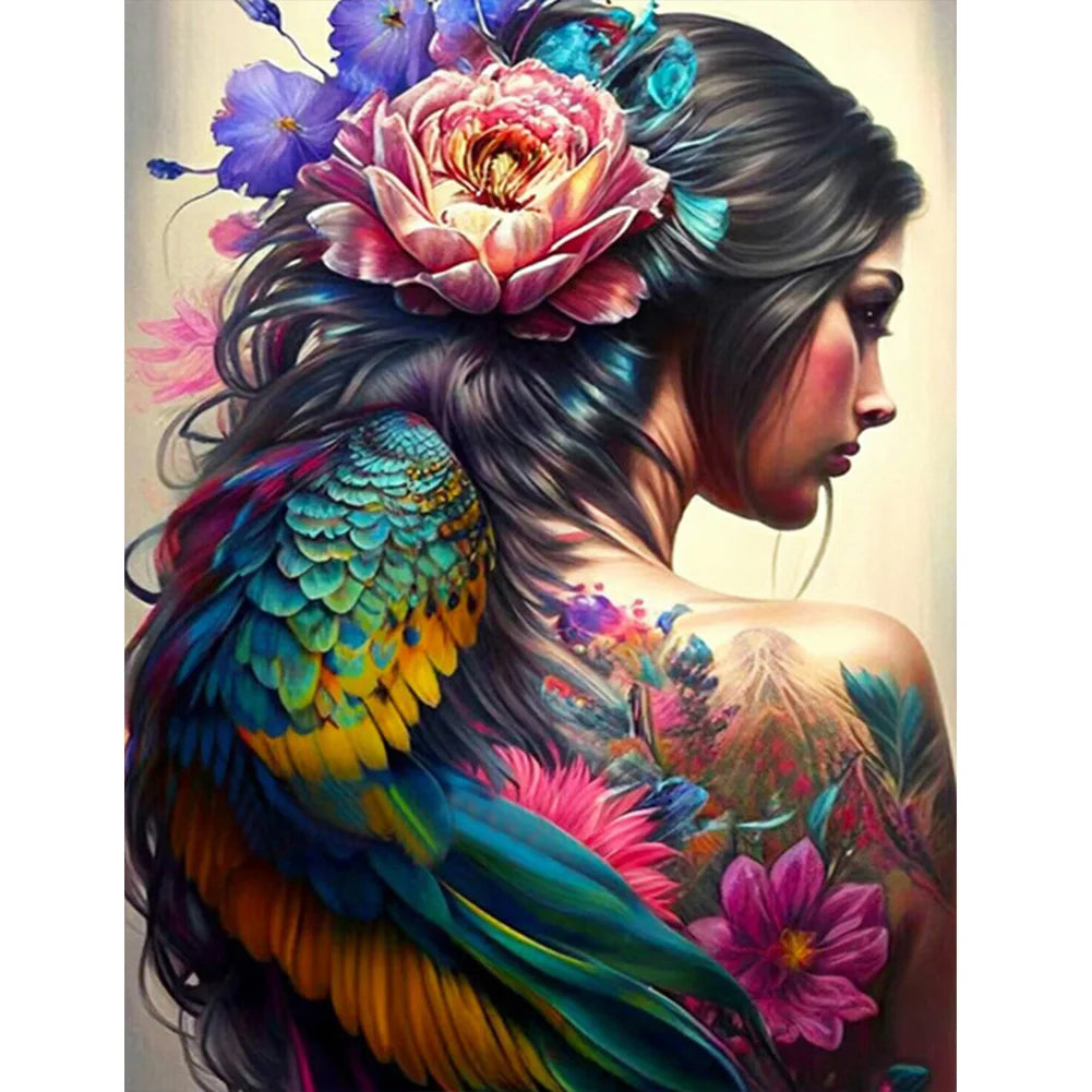 Flower Bird | Diamond Painting