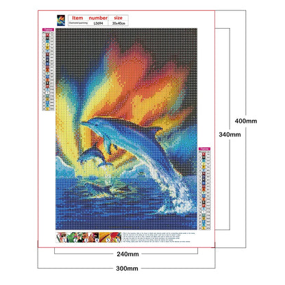 Dolphin | Diamond Painting