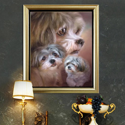 Cute Dog Shih Tzu | Diamond Painting
