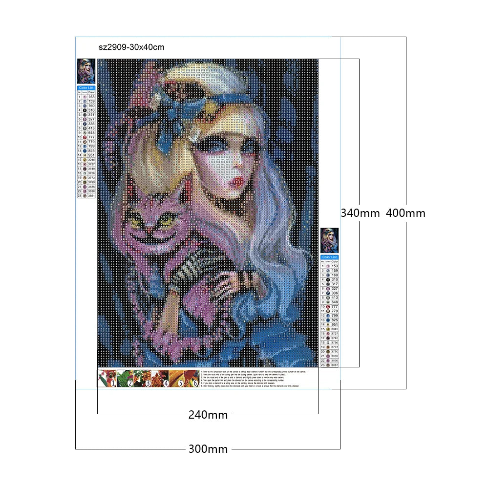 Indian Girl | Diamond Painting