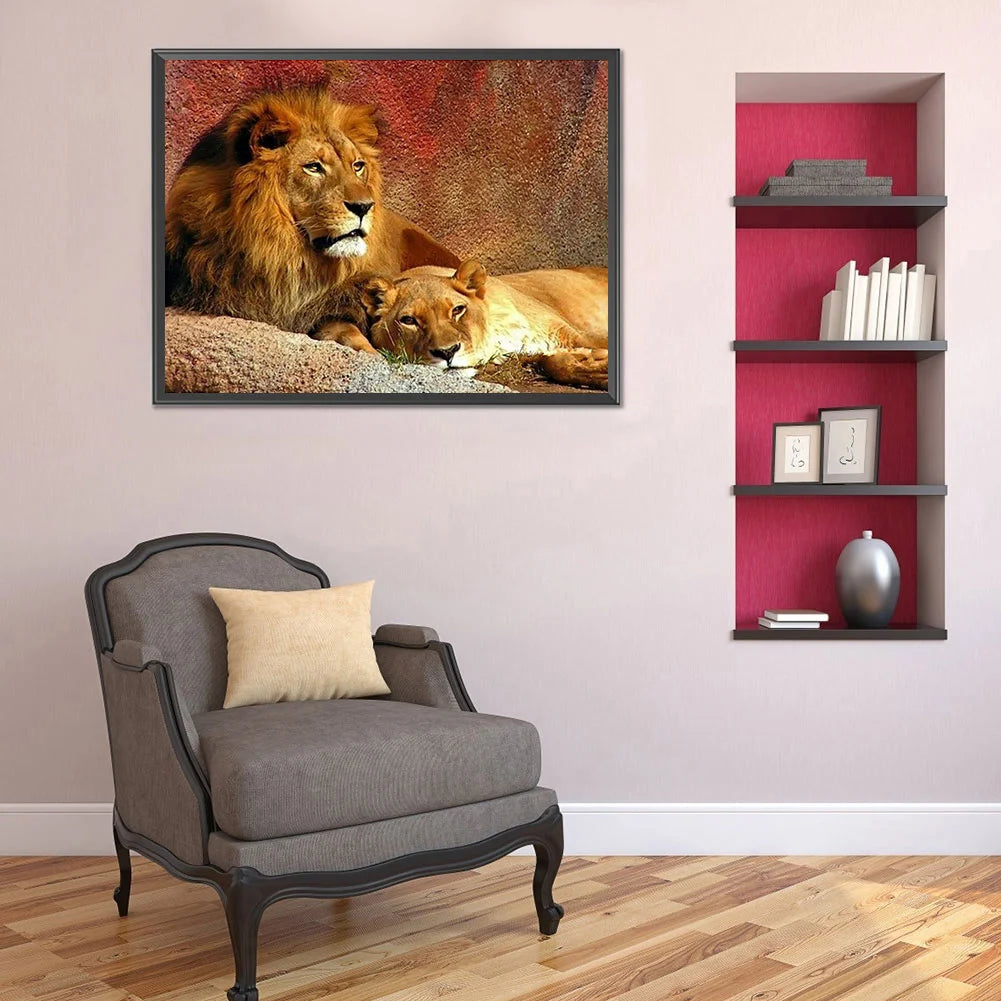 Lion | Diamond Painting