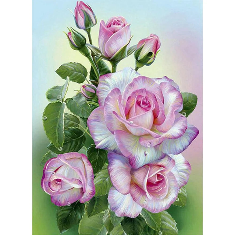 Pink Flower | Diamond Painting