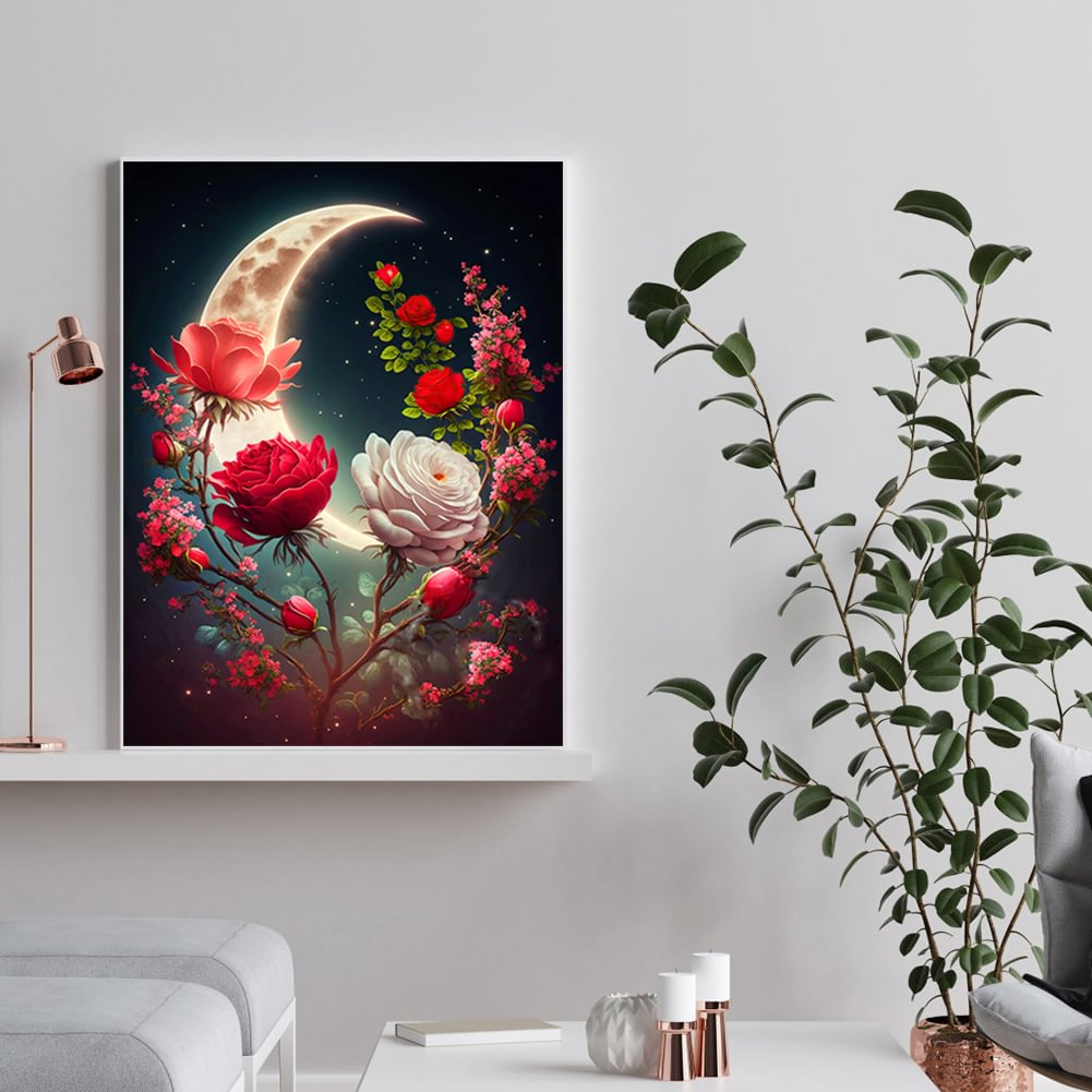 Moon Flower | Diamond Painting