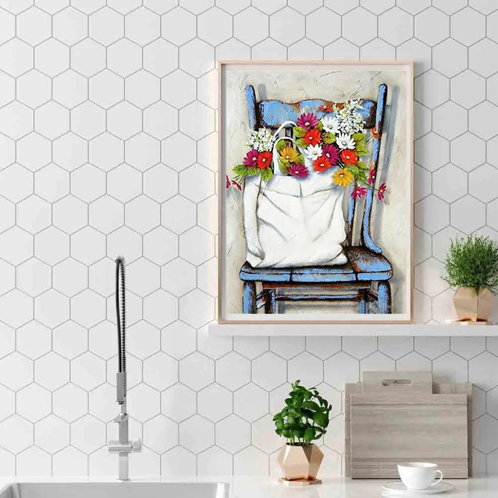 Chair Flower | Diamond Painting