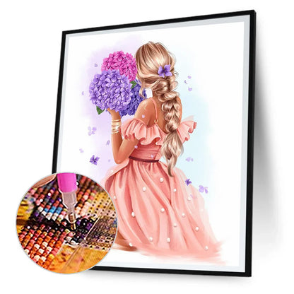 Beautiful Girl | Diamond Painting