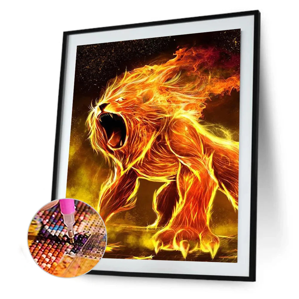 Lion | Diamond Painting