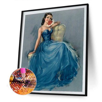 Beautiful Girl | Diamond Painting