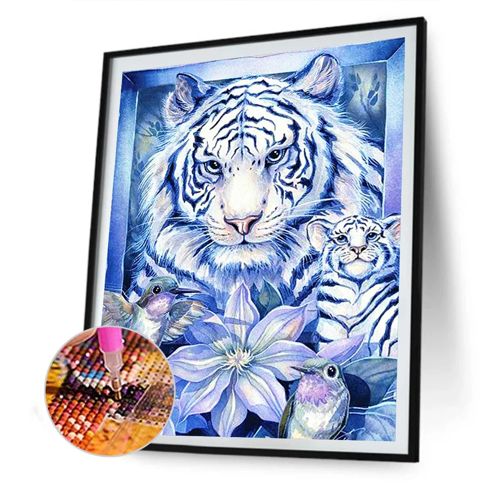 White Tiger | Diamond Painting