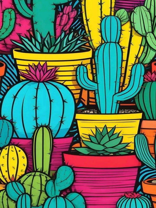 Cactus | Diamond Painting